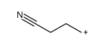 3-cyano-propylium Structure