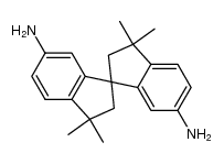 6,6'-Diamino-3,3,3',3'-tetramethyl-1,1'-spirobi-indan Structure