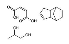 Propylene glycol, fumaric acid, dicyclopentadiene polymer Structure