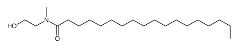 N-(2-hydroxyethyl)-N-methyloctadecanamide Structure