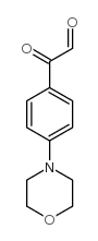 4-MORPHOLINOPHENYLGLYOXAL structure