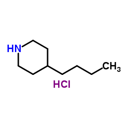 4-丁基哌啶盐酸盐结构式