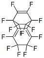 1,2,3,4,5,6,6,7,7,8,9,9,10,10-Tetradecafluoro-1,4,6,7-tetrahydro-1,4-ethanonaphthalene Structure