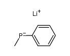 lithium methylphenylphosphide结构式