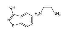 1,2-benzisothiazol-3(2H)-one, compound with ethane-1,2-diamine picture