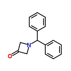 1-Benzhydryl-3-azetidinone structure