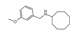 N-[(3-methoxyphenyl)methyl]cyclooctanamine Structure