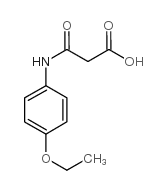 3-(4-ethoxyanilino)-3-oxopropanoic acid结构式