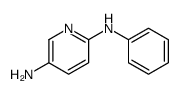 2-N-phenylpyridine-2,5-diamine结构式
