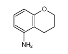 苯并二氢吡喃-5-胺结构式