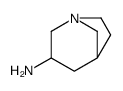 1-Azabicyclo[3.2.1]octan-3-amine(9CI) structure