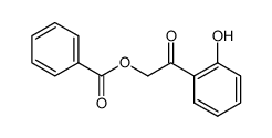 2-(2-hydroxyphenyl)-2-oxoethyl benzoate Structure