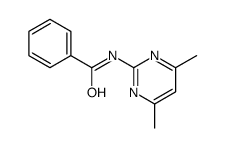 N-(4,6-dimethyl-pyrimidin-2-yl)-benzamide Structure
