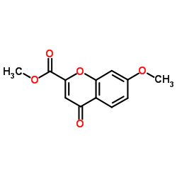 7-Methoxy-4-oxo-4H-chromene-2-carboxylic acid methyl ester picture