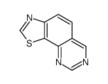 Thiazolo[4,5-h]quinazoline (9CI) structure