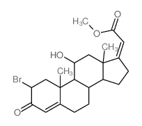 Pregna-4,17(20)-dien-21-oicacid, 2a-bromo-11a-hydroxy-3-oxo-, methyl ester,(Z)- (8CI) picture