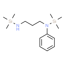 N,N'-Bis(trimethylsilyl)-N-phenyl-1,3-propanediamine结构式
