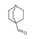 quinuclidine-4-carbaldehyde结构式
