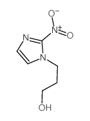 1H-Imidazole-1-propanol,2-nitro-结构式