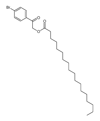 [2-(4-bromophenyl)-2-oxoethyl] octadecanoate结构式