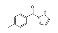 (4-methylphenyl)-(1H-pyrrol-2-yl)methanone结构式