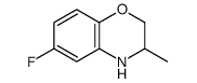 6-fluoro-3-methyl-3,4-dihydro-2H-1,4-benzoxazine Structure