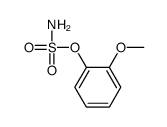 (2-methoxyphenyl) sulfamate Structure