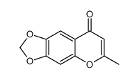 6-methyl-[1,3]dioxolo[4,5-g]chromen-8-one Structure