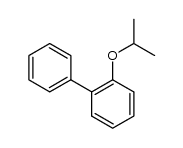 biphenyl-2-yl-isopropyl ether Structure