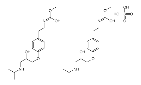 Pamatolol sulfate structure