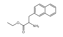 (RS)-2-naphthylalanine ethyl ester Structure