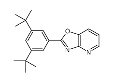 2-(3,5-Di-tert-Butylphenyl)oxazolo[4,5-b]pyridine structure