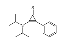 2-[di(propan-2-yl)amino]-3-phenylcycloprop-2-ene-1-thione Structure