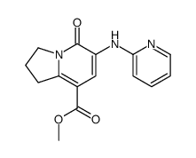 METHYL 5-OXO-6-(PYRIDIN-2-YLAMINO)-1,2,3,5-TETRAHYDROINDOLIZINE-8-CARBOXYLATE structure