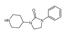 1-phenyl-3-piperidin-4-ylimidazolidin-2-one结构式
