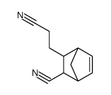 2-(2-cyanoethyl)bicyclo[2.2.1]hept-5-ene-3-carbonitrile结构式