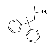 1.1-Dimethyl-3.3-diphenyl-butylamin结构式