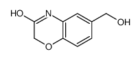 6-(hydroxymethyl)-4H-1,4-benzoxazin-3-one Structure