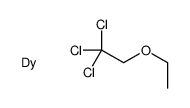 dysprosium,1,1,1-trichloro-2-ethoxyethane结构式