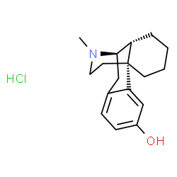 Levorphanol hydrochloride structure