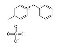 1-benzyl-4-methylpyridin-1-ium,perchlorate结构式