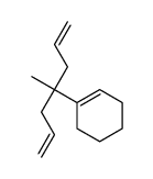 1-(4-methylhepta-1,6-dien-4-yl)cyclohexene Structure