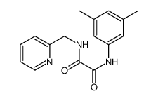 N'-(3,5-dimethylphenyl)-N-(pyridin-2-ylmethyl)oxamide Structure