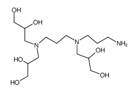 1,1,5-tri-(2,3-dihydroxypropyl)-1,5,9 -triazanonane结构式