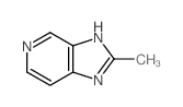 2-METHYLIMIDAZO[4,5-C]PYRIDINE Structure