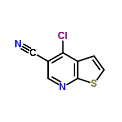 4-氯噻吩并[2,3-b]吡啶-5-甲腈图片