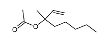 methyl octenyl acetate Structure