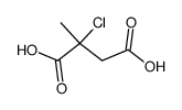 2-chloro-2-methyl-succinic acid Structure