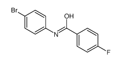 N-(4-Bromophenyl)-4-fluorobenzamide structure