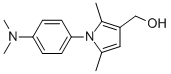 1-[4-(DIMETHYLAMINO)PHENYL]-2,5-DIMETHYL-1H-PYRROLE-3-METHANOL结构式